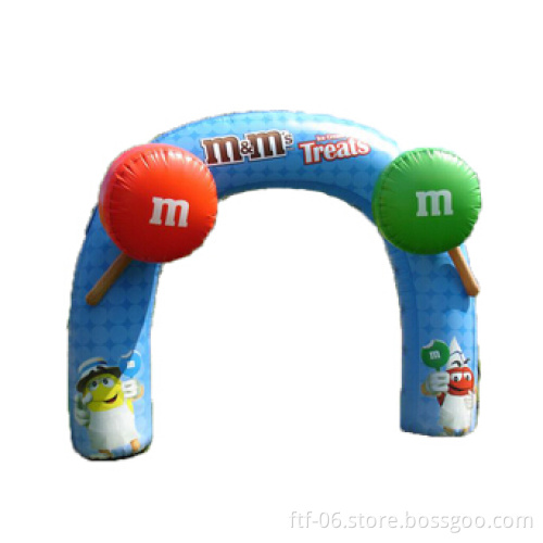 2016 Inflatable wedding/game/advertising arch door